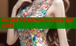 哔咔漫画下载遇到未知大小问题全面解决指南