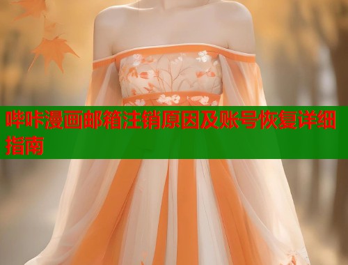 哔咔漫画邮箱注销原因及账号恢复详细指南  第1张